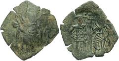 Ancient Coins - Michael VIII, Palaeologus 1261-1282 Trachy Constantinople mint.