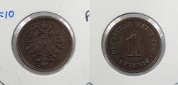 World Coins - GERMANY: Empire 1887-A Pfennig