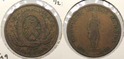 World Coins - CANADA: Lower Canada 1837 Halfpenny (Sou) Token