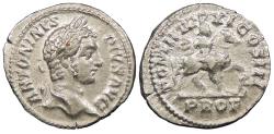 Ancient Coins - Caracalla 198-217 A.D. Denarius Rome Mint Near EF