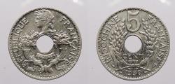 World Coins - FRENCH INDO-CHINA: 1930 5 Cents