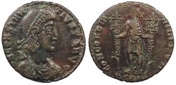 Ancient Coins - Constantius II 337-361 A.D. AE2 Sirmium Mint VF