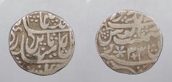 World Coins - INDIAN PRINCELY STATES: Bharatpur AH1205Y33 (1791) Ranjit Singh Rupee