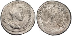Ancient Coins - Syria Seleucis and Pieria Antioch Gordian III 238-244 A.D. Tetradrachm Good VF
