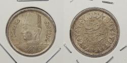 World Coins - EGYPT: AH1361 (1942) 2 Qirsh