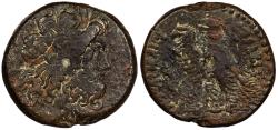Ancient Coins - Ptolemaic Kings of Egypt temp. Cleopatra III & Ptolemy IX to Ptolemy X ca. 117-81 B.C. Obol Near VF