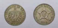 World Coins - CUBA: 1916 5 Centavos
