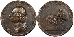 World Coins - ITALIAN STATES Bologna by Ferdinand de Saint Urbain 1693 AE Cast 35mm Medal AU