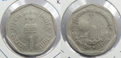 World Coins - INDIA: Republic 1989(N) FAO Rupee