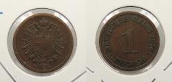 World Coins - GERMANY Empire 1876-G Pfennig