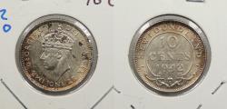 World Coins - CANADA Newfoundland 1942-C 10 Cents