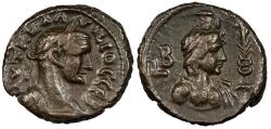 Ancient Coins - Egypt Alexandria Claudius II Gothicus 268-270 A.D. Tetradrachm Alexandria Mint Near EF