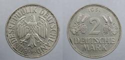 World Coins - GERMANY: Federal Republic 1951-F 2 Mark