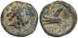Ancient Coins - Phoenicia Arados Civic issue ca. 206-52 B.C. AE17 Fine