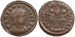 Ancient Coins - Delmatius, as Caesar 335-337 A.D. Follis Nicomedia Mint VF