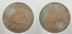 World Coins - CHINA: Yr. 44 (1907) Thin Flan 20 Cash