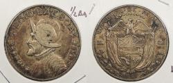 World Coins - PANAMA 1947 Medio (1/2) Balboa