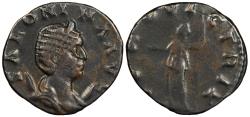 Ancient Coins - Salonina, wife of Gallienus 253-268 A.D. Antoninianus Rome mint VF