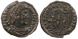 Ancient Coins - Valentinian I 364-375 A.D. AE3 Siscia Mint Good VF