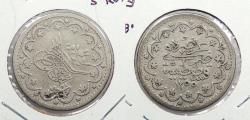 World Coins - TURKEY: Ottoman Empire AH1255 Yr. 21 (1859) 5 Kurush