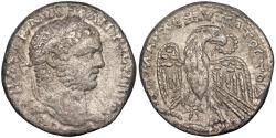Ancient Coins - Syria Seleucis and Pieria Antioch Caracalla 198-217 A.D. Tetradrachm Good VF
