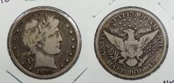 Us Coins - 1904 Barber 50 Cents (Half Dollar)
