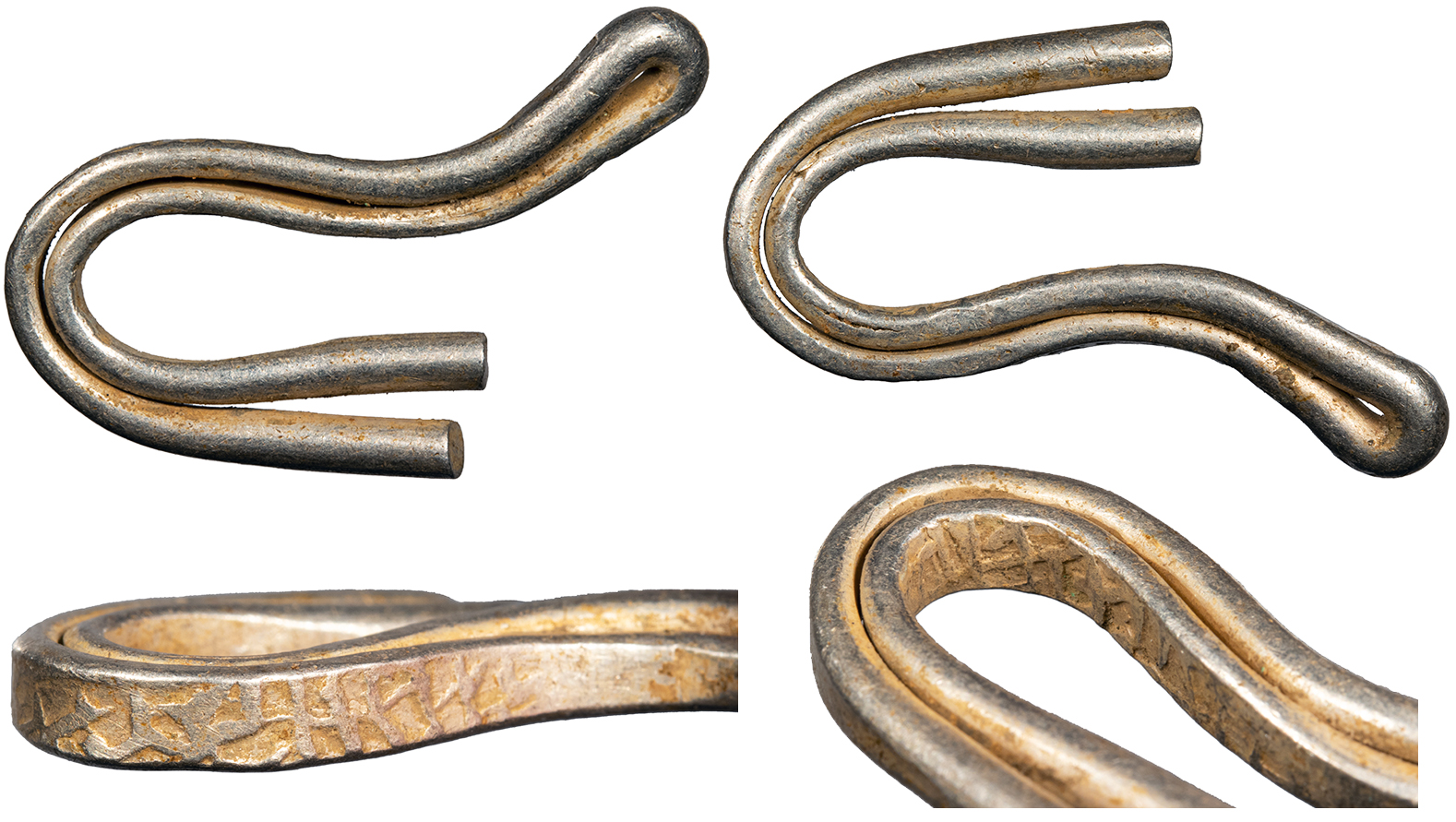 ceylon fish hook money CEYLON ND (1500 - 1700) Larin EF