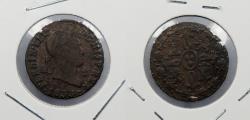 World Coins - SPAIN: 1833 Ferdinand VII 2 Maravedis