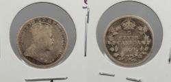 World Coins - CANADA 1909 5 Cents