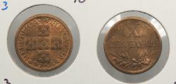 World Coins - PORTUGAL: 1953 10 Centavos