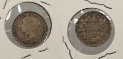 World Coins - CANADA: 1901 Victoria 5 Cents