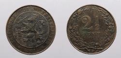 World Coins - NETHERLANDS: 1904 2 1/2 Cents