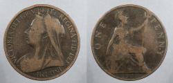 World Coins - GREAT BRITAIN: 1900 Victoria Penny