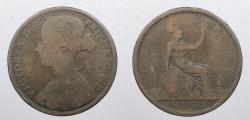World Coins - GREAT BRITAIN: 1872 Victoria Penny