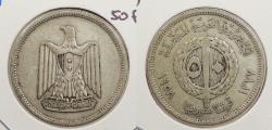 World Coins - SYRIA AH 1377 / 1958 50 Piastres