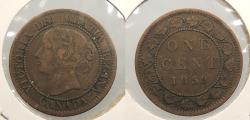 World Coins - CANADA 1859 Cent