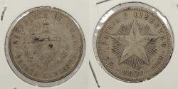 World Coins - CUBA: 1920 20 Centavos