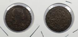 World Coins - SPAIN: 1829 Ferdinand VII 2 Maravedis