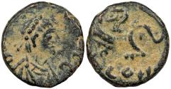 Ancient Coins - Leo I 457-474 A.D. AE4 Constantinople Mint Near VF