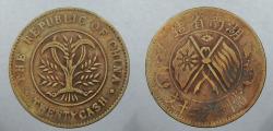 World Coins - CHINA: Hunan ND (1919) 20 Cash
