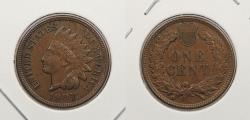 Us Coins - 1907 Indian Head 1 Cent