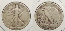 Us Coins - 1933-S Walking Liberty 50 Cents (Half Dollar)