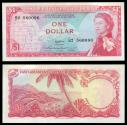 World Coins - EAST CARIBBEAN STATES East Caribbean Currency Authority. ND (1965) Dollar AU/UNC