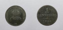 World Coins - ITALIAN STATES: Lombardy Venetia- Venice 1822-M Centesimo