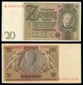 World Coins - GERMANY Reichsbank 22 January 1929 20 Mark AU