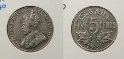 World Coins - CANADA 1931 5 Cents