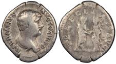 Ancient Coins - Hadrian 117-138 A.D. Denarius Rome mint Fine