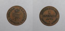 World Coins - GERMAN STATES: Mecklenburg-Schwerin 1872-B Pfennig