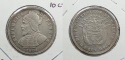 World Coins - PANAMA: 1904 10 Centesimos
