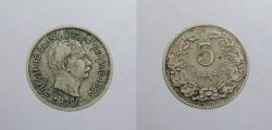 World Coins - LUXEMBOURG: 1908 5 Centimes